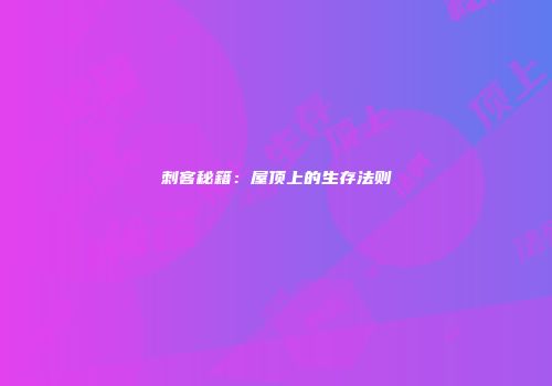 刺客秘籍：屋顶上的生存法则