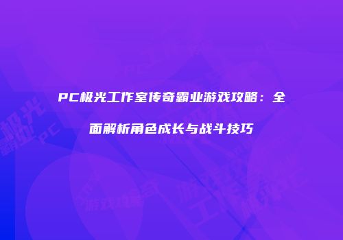 PC极光工作室传奇霸业游戏攻略：全面解析角色成长与战斗技巧