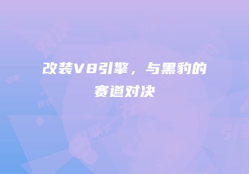 改装V8引擎，与黑豹的赛道对决