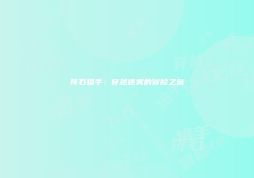 符石猎手：穿越迷雾的冒险之旅