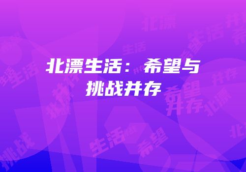 北漂生活：希望与挑战并存