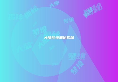 大脑梦境奥秘揭秘