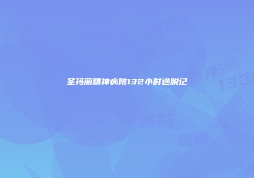 圣玛丽精神病院132小时逃脱记