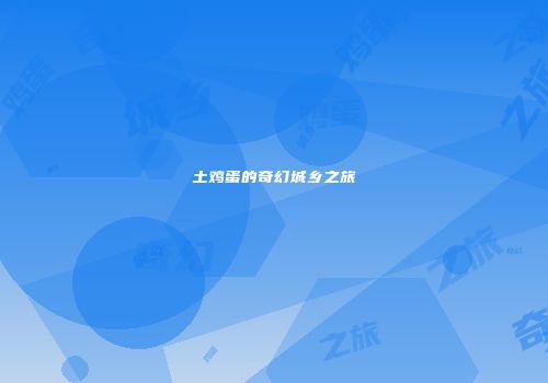 土鸡蛋的奇幻城乡之旅