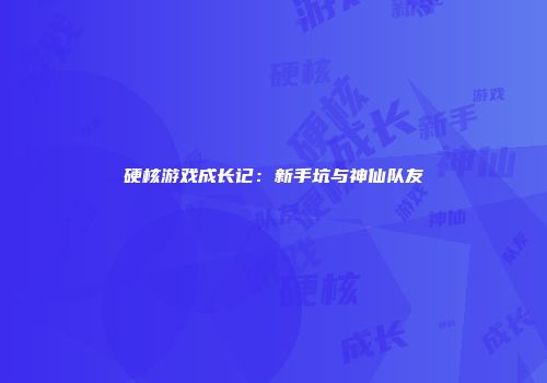 硬核游戏成长记：新手坑与神仙队友