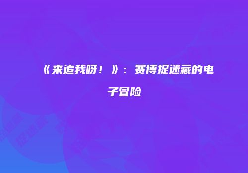 《来追我呀！》：赛博捉迷藏的电子冒险