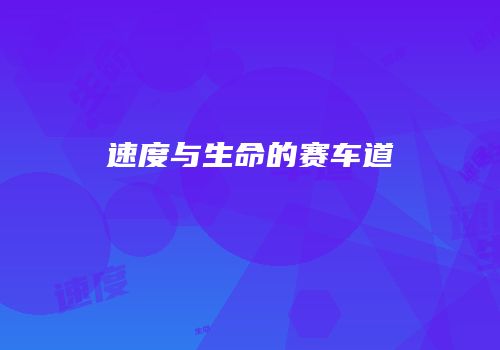 速度与生命的赛车道