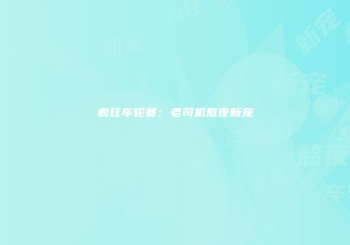 疯狂车轮赛：老司机熬夜新宠