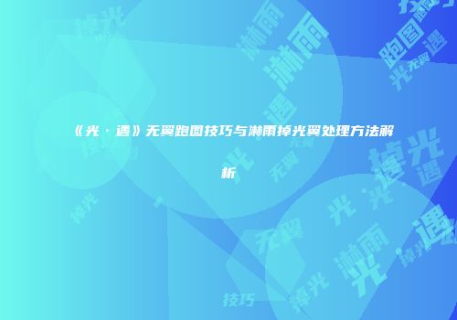 《光·遇》无翼跑图技巧与淋雨掉光翼处理方法解析